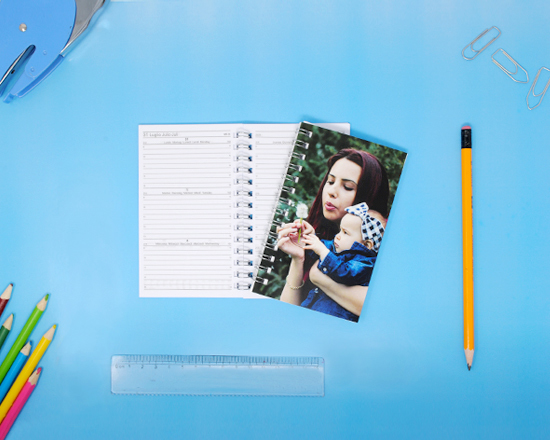Agenda settimanale piccola personalizzata