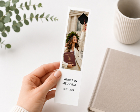 segnalibro personalizzato laurea
