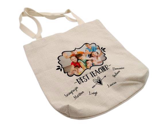 shopper in juta migliore maestra