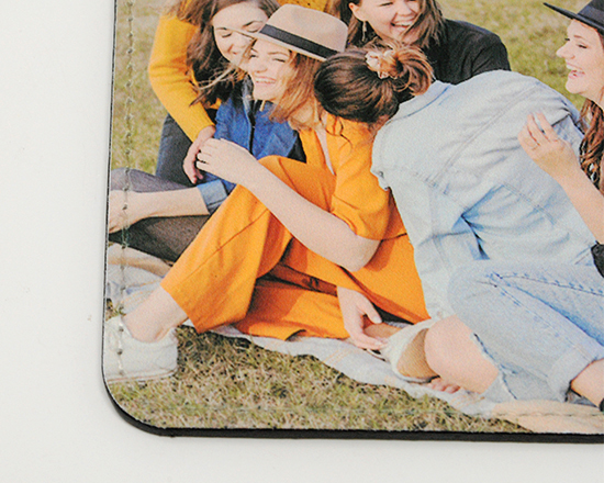 Sottobicchiere in pelle spessore 3 mm