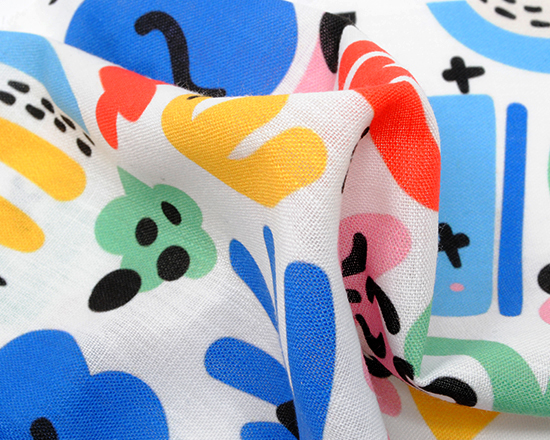 Stampa su lino sintetico