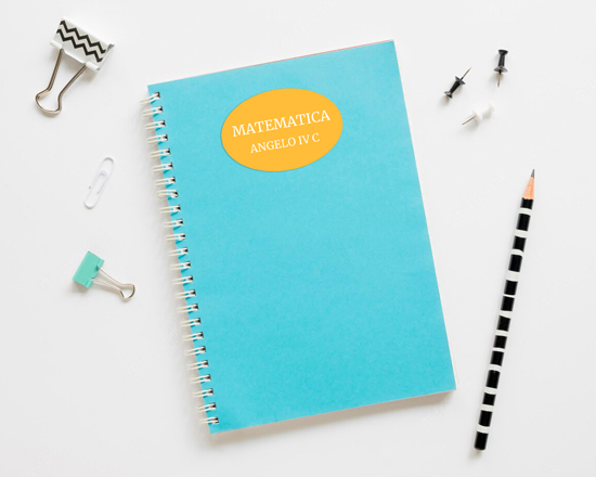 Adesivi ovali grandi per agenda