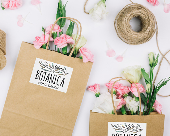 Adesivi rettangolari per personalizzare i tuoi oggetti