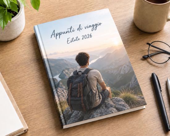 taccuino per appunti di viaggio