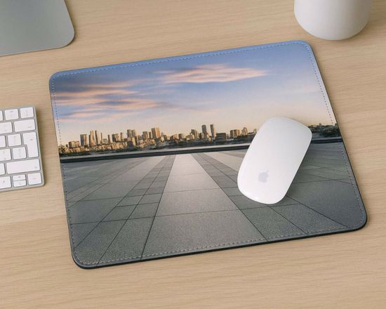 mousepad in pelle personalizzato con foto