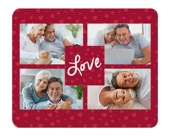 tappetino-mouse-tessuto-foto-collage-4-riquadri-love