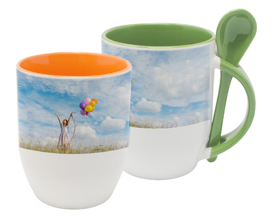 Tazza con Cucchiaio Personalizzata