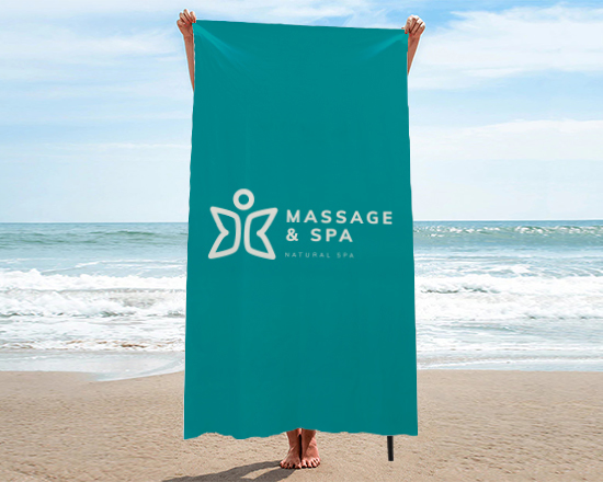 Telo in microfibra promozionale per aziende