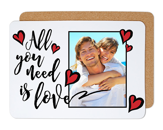 Tovaglietta in Sughero Need love