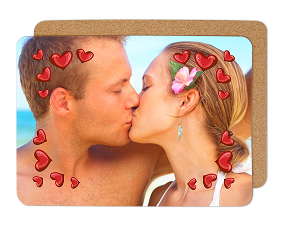 Tovaglietta in sughero Frame in love