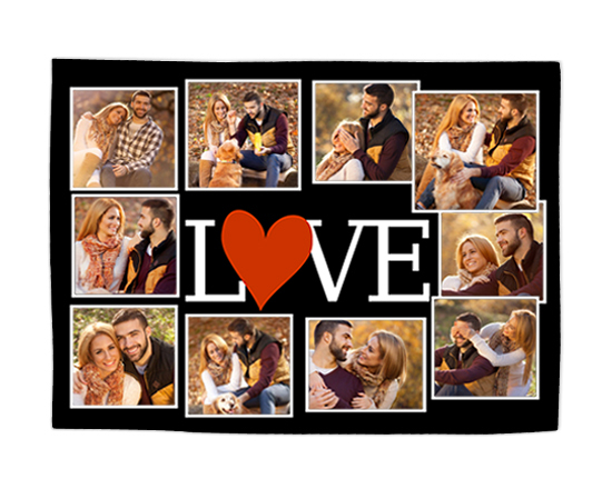 Tovaglietta in tessuto Lovely collage