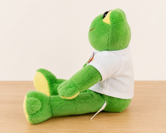 Peluche personalizzabile con stampa sulla magliettina