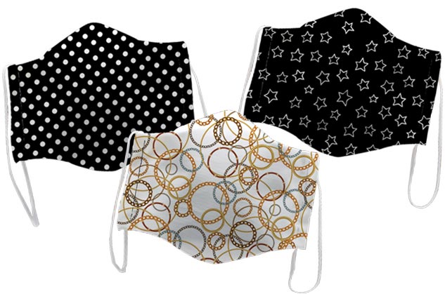 Mascherina personale, lavabile e riutilizzabile alla moda