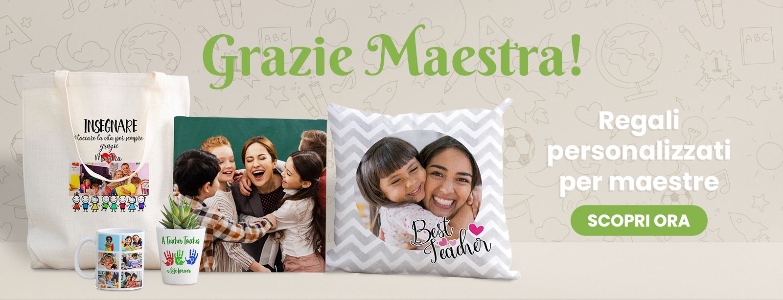 idee regalo maestre personalizzate