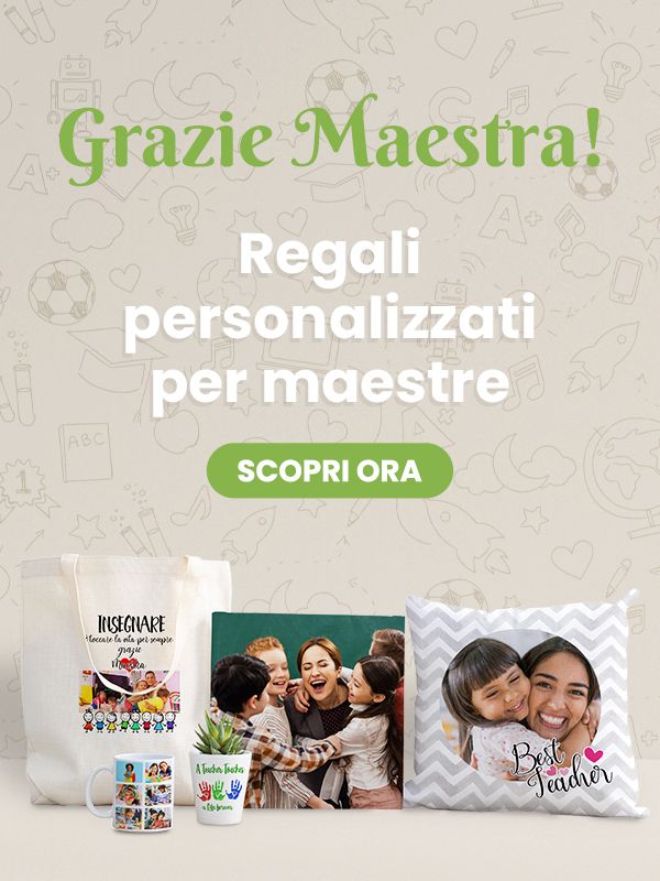 idee regalo maestre personalizzate