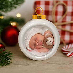 Palline di Natale in ceramica