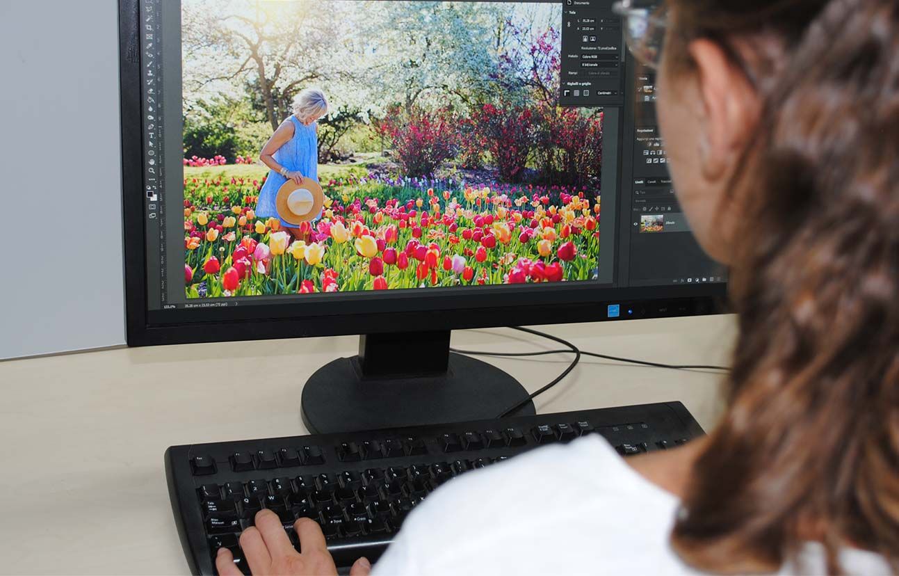 stampa foto su tela assistenza grafica