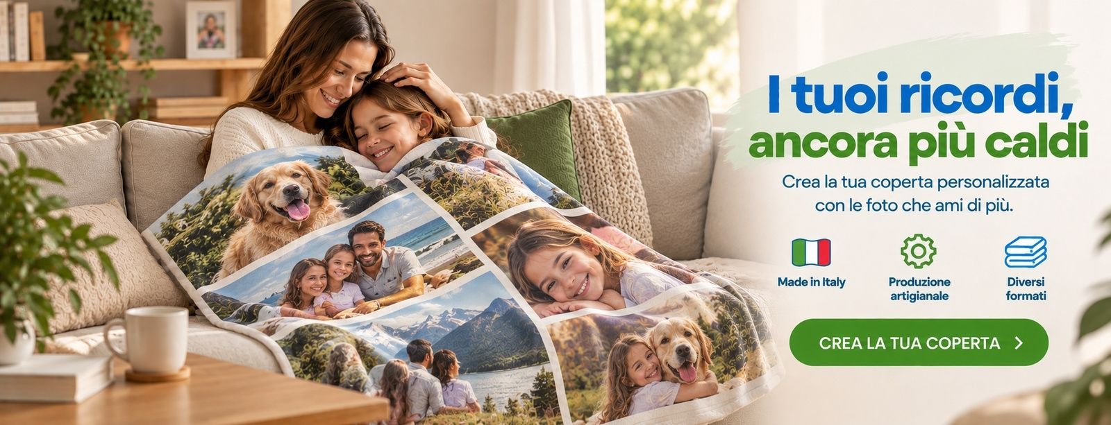 coperte personalizzate