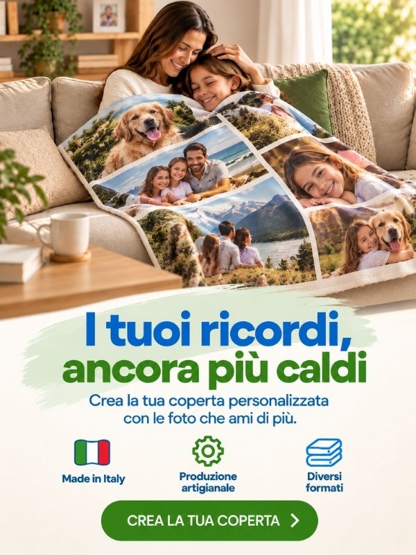 coperte personalizzate