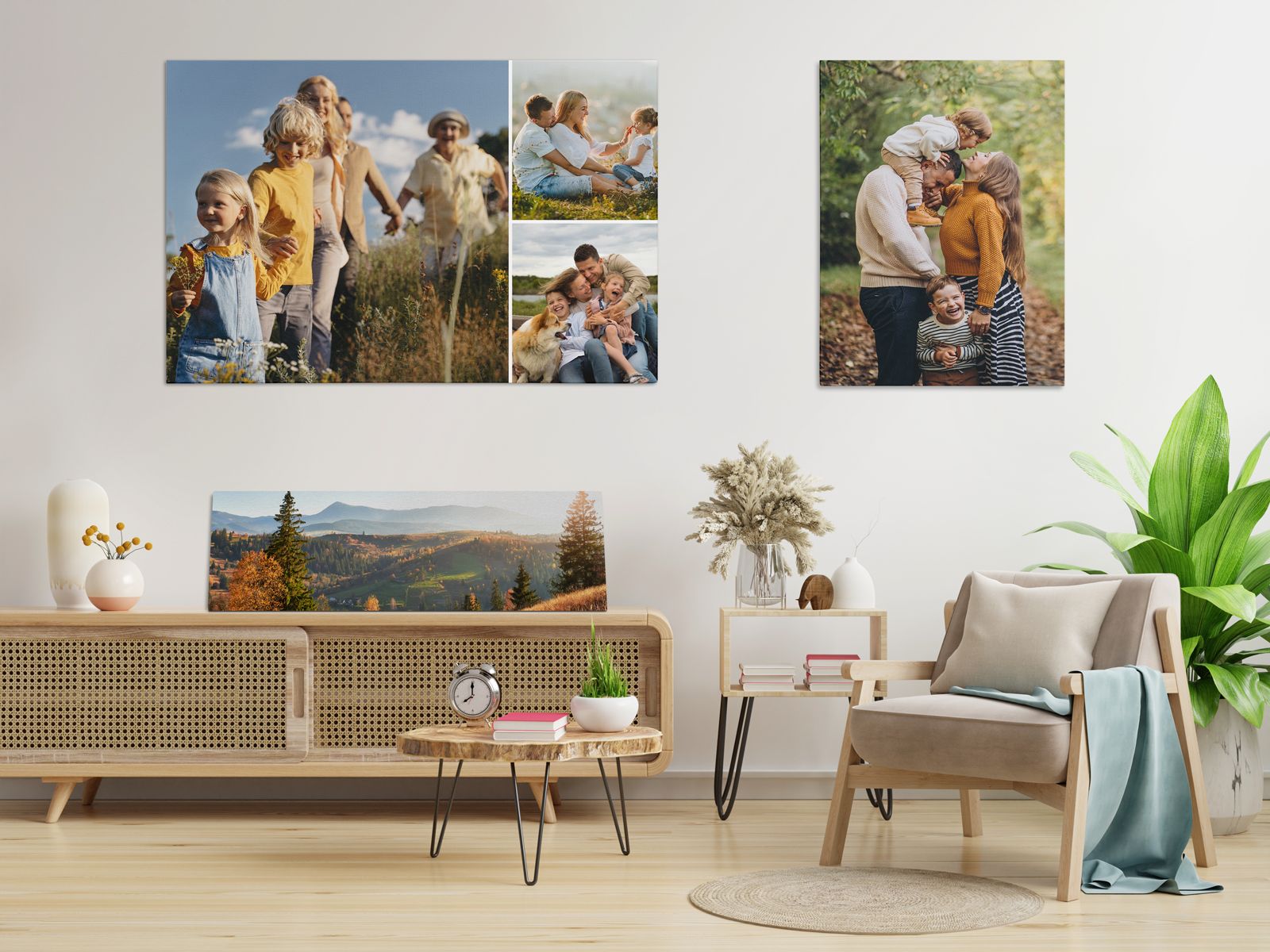 PICANOVA – Stampa su Tela Personalizzata 80x40 cm – Quadro su Tela Personalizzato  con la Tua Foto – la Tua Foto su Tela : : Casa e cucina