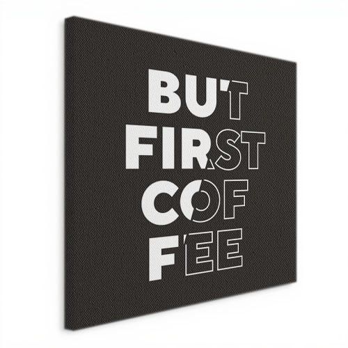 Prima il Caffè Stampa su tela