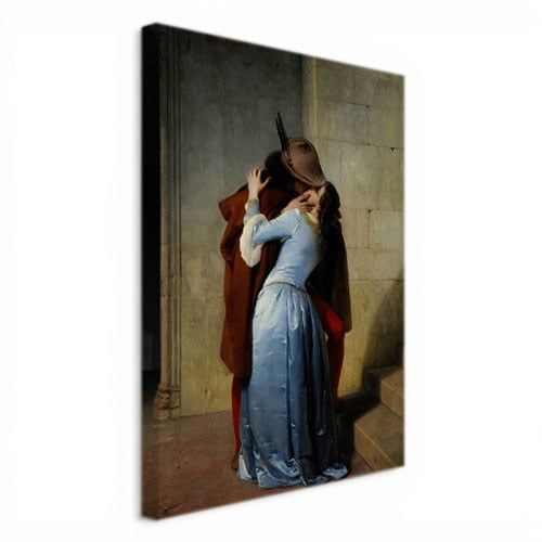 Il Bacio Francesco Hayez Stampa su tela