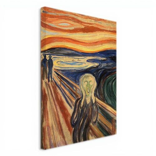 L'urlo Edvard Munch Stampa su tela