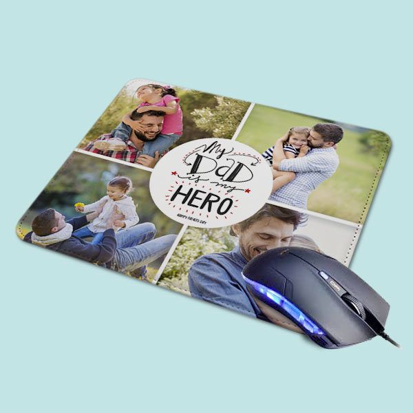 mousepad personalizzato per la festa del papà