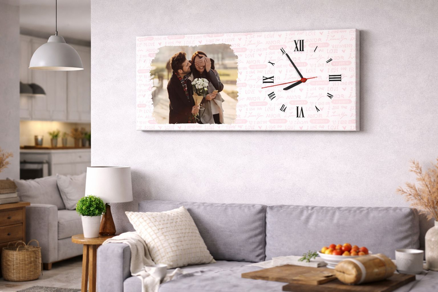 orologi su tela personalizzati da regalare in tutte le occasioni