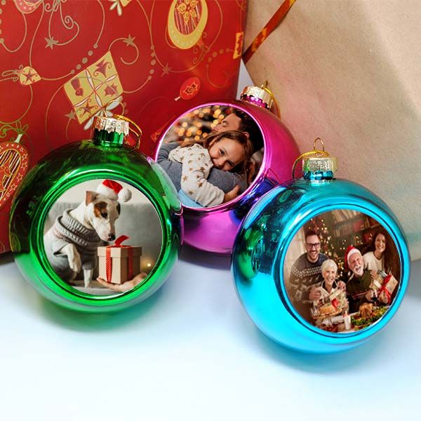 pallina di natale in vetro personalizzata