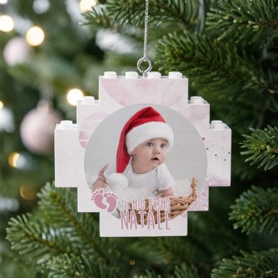 Palline di Natale per il primo Natale