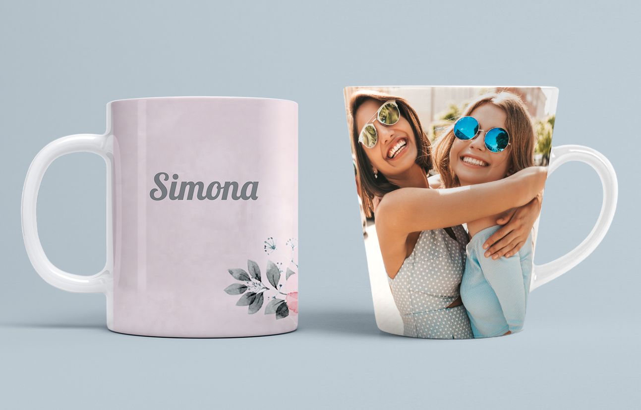 Tazza personalizzata cuore con nome tazza tazze da caffè personalizzate  anniversario coppia tazze matrimonio natale regali