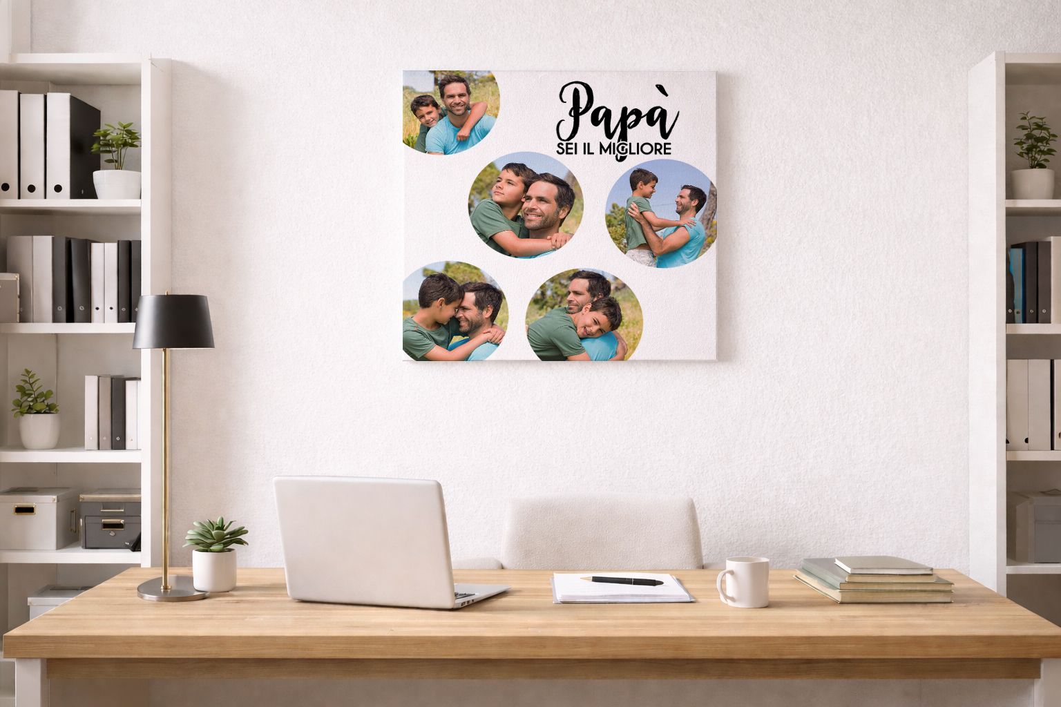 stampa su tela festa del papà