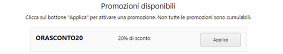 Come usare il codice promozionale su Fotoregali.com da computer