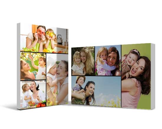 stampa su Tela collage personalizzata con foto