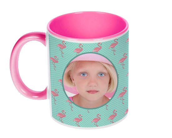 Tazza Panoramica Fenicotteri rosa