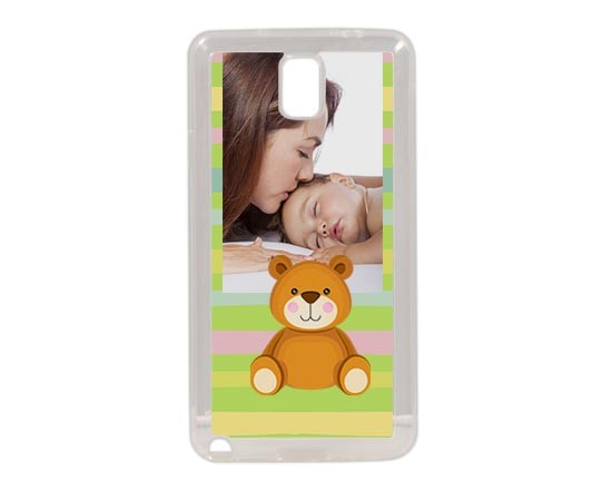 Cover Samsung Note 3 con orsetto