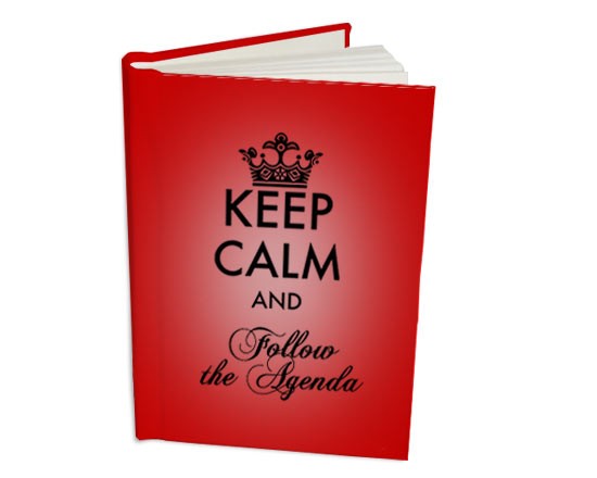 Agenda 15x20 Keep calm