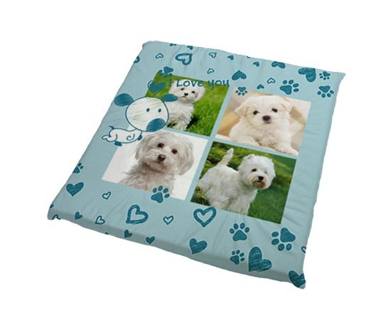Cuscino per animali Sweet dog collage