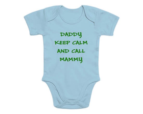 Body neonato cotone Call mummy