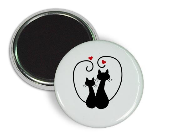 Magneti da Frigo con gattini neri