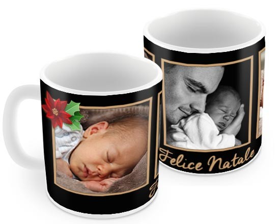 Tazza panoramica Black Christmas