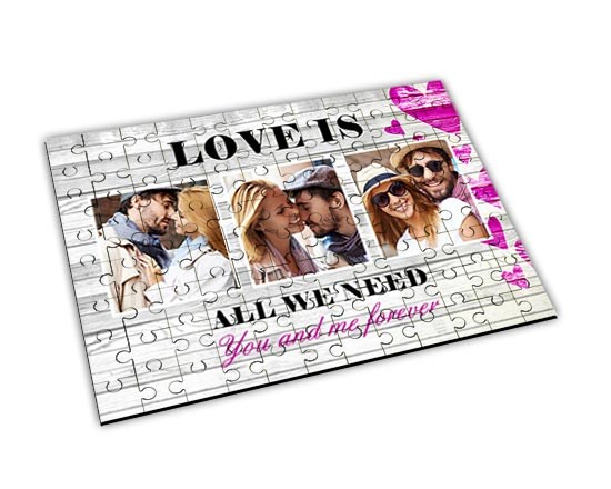 Puzzle Big in legno All we need