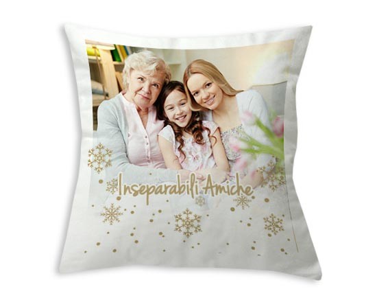 Crea Cuscino classico White Christmas
