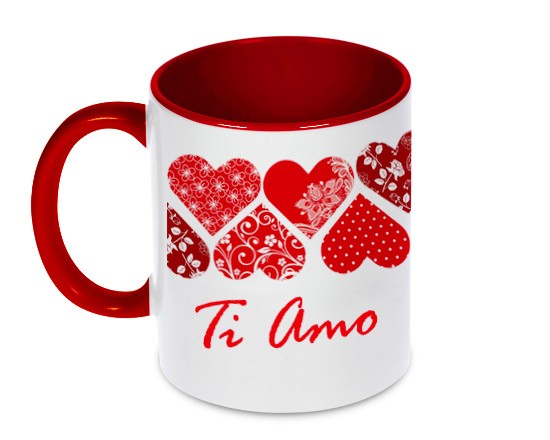 tazza panoamica con grafica di S. Valentino