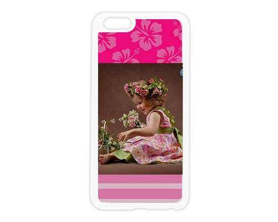 Cover con fiori rosa e decorazioni