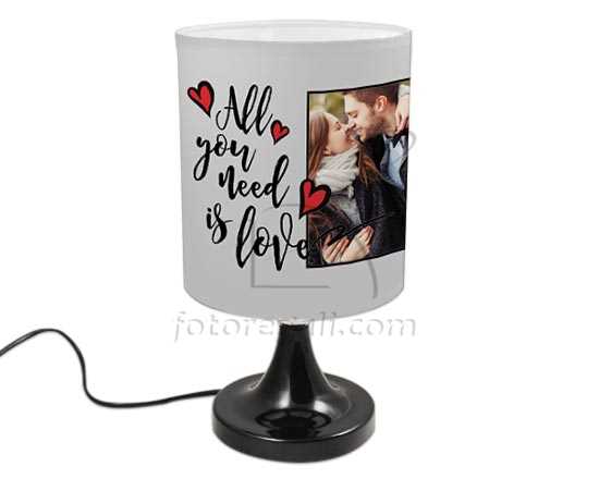 Lampada Tonda Rotante Need love