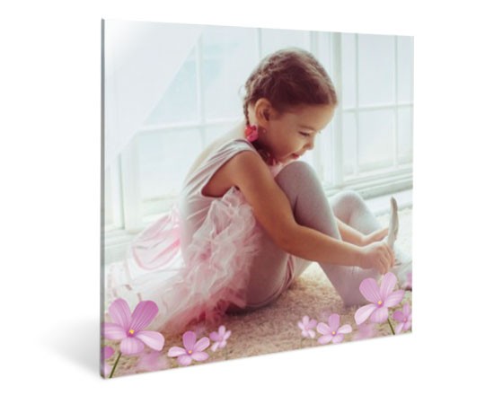 Stampa su plexiglass Pink Flowers