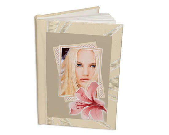Agenda tascabile personalizzata con foto