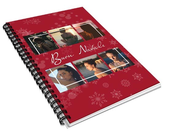 Agenda settimanale con grafica collage